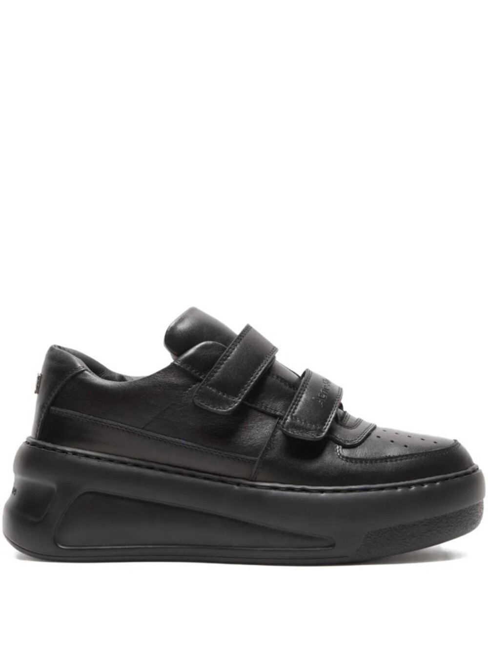 NEW Acne Studios Steffey U Friend Platform Sneaker Trainers Mini Wedge Black 41